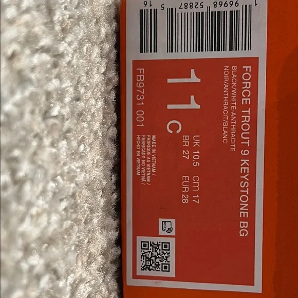 Nike Force Trout 9 Keystone
Big Kids' Baseball Cleats - Picture 10 of 11